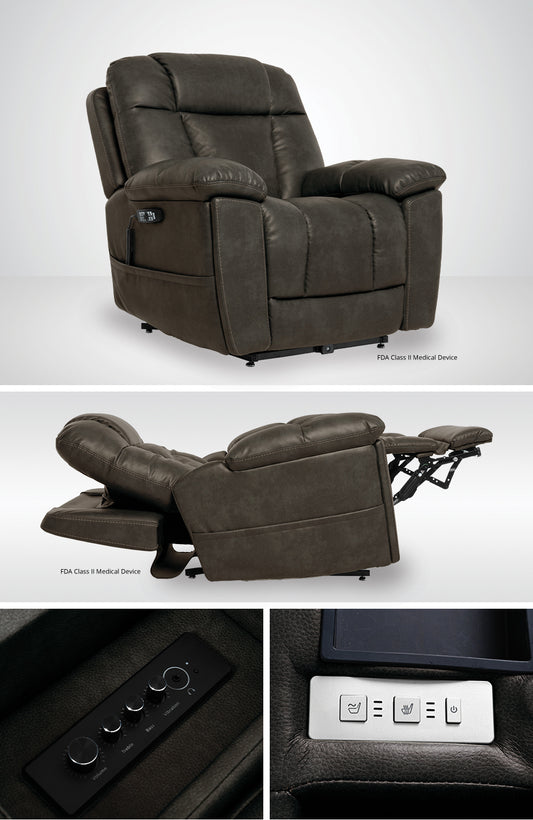 Mega Motion MM-8945 iNFI Immerse Infinite Position Lift Chair with Integrated Audio